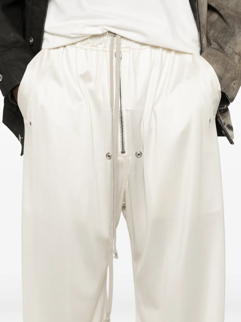 Rick Owens DRKSHDW Broek met trekkoord Beige
