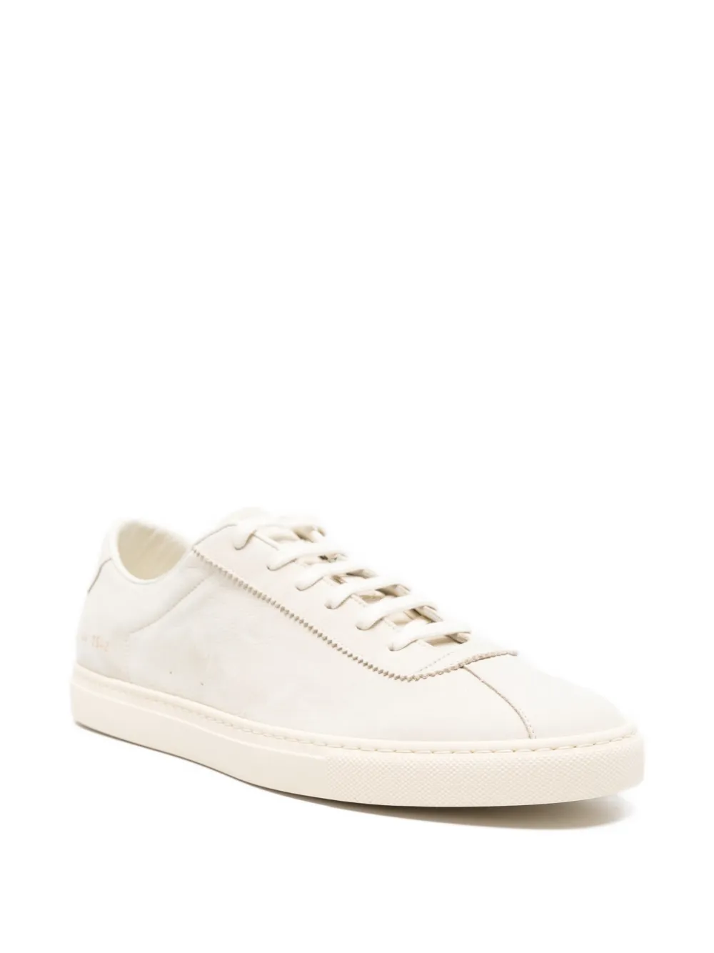 Common Projects Tennis leather sneakers Beige