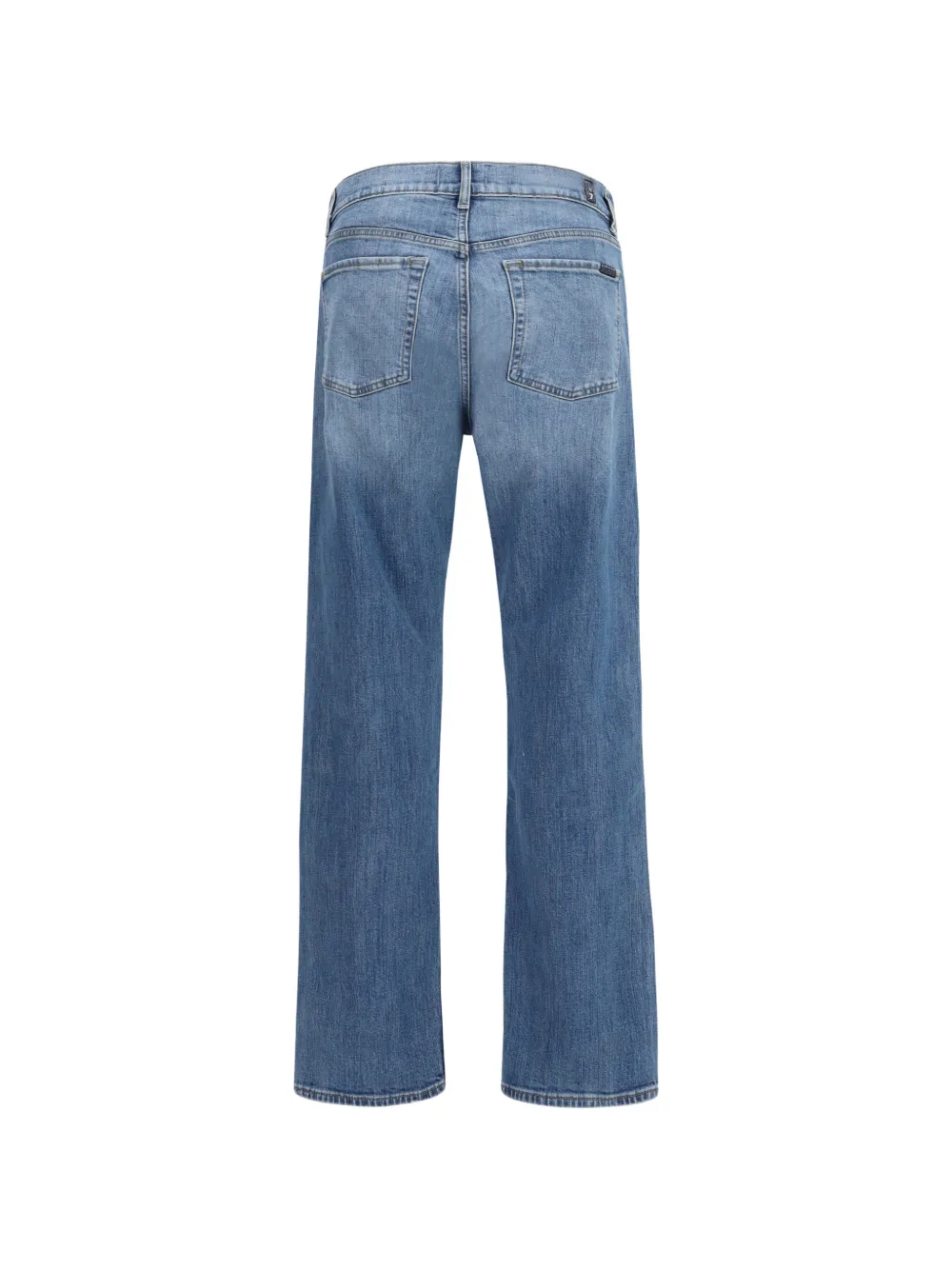  7 For All Mankind Vaqueros Rectos - Azul 