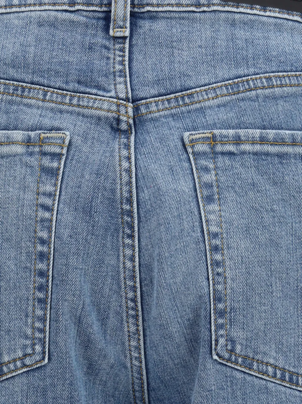  7 For All Mankind Vaqueros Rectos - Azul 