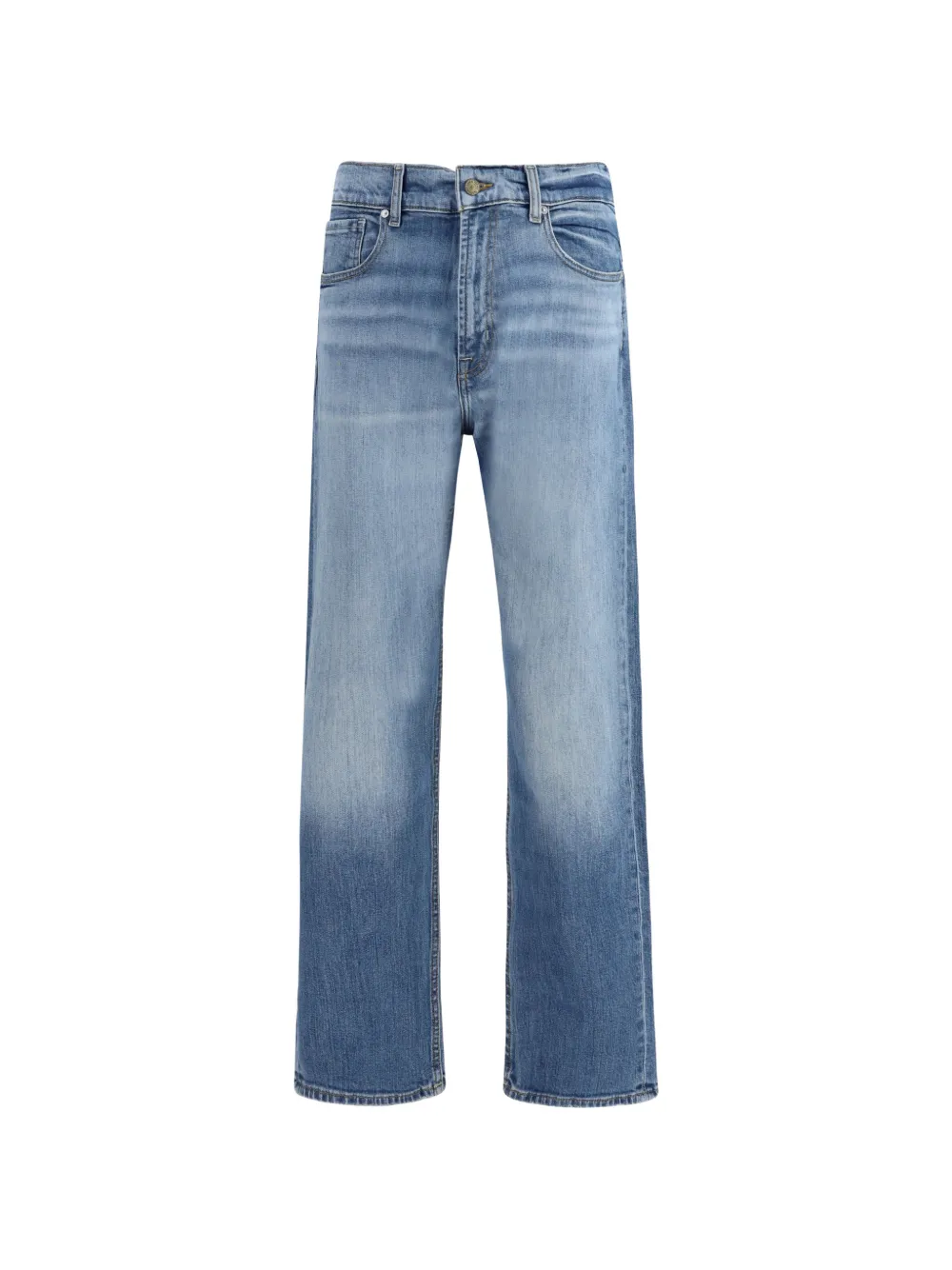 7 For All Mankind straight-leg jeans - Blau