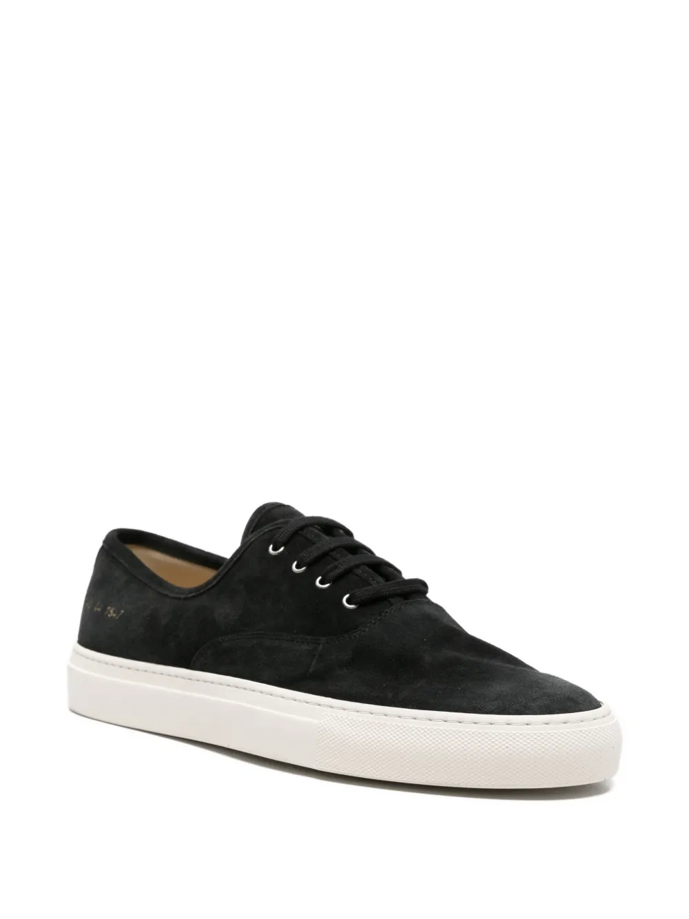 Common Projects Four Hole lace-up sneakers Zwart