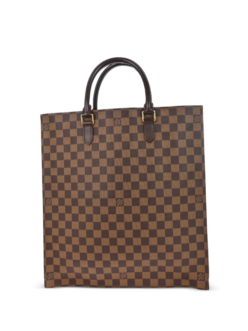 Louis Vuitton Pre-Owned 2005 check tote handbag - Marrone