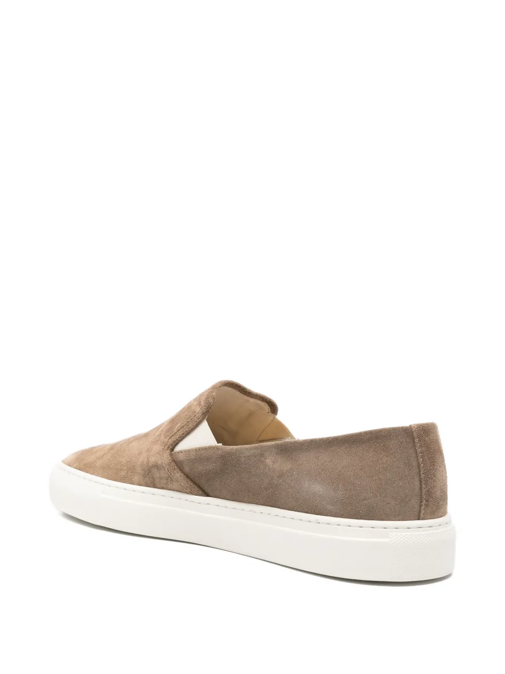 Common Projects slip-on suede sneakers Beige