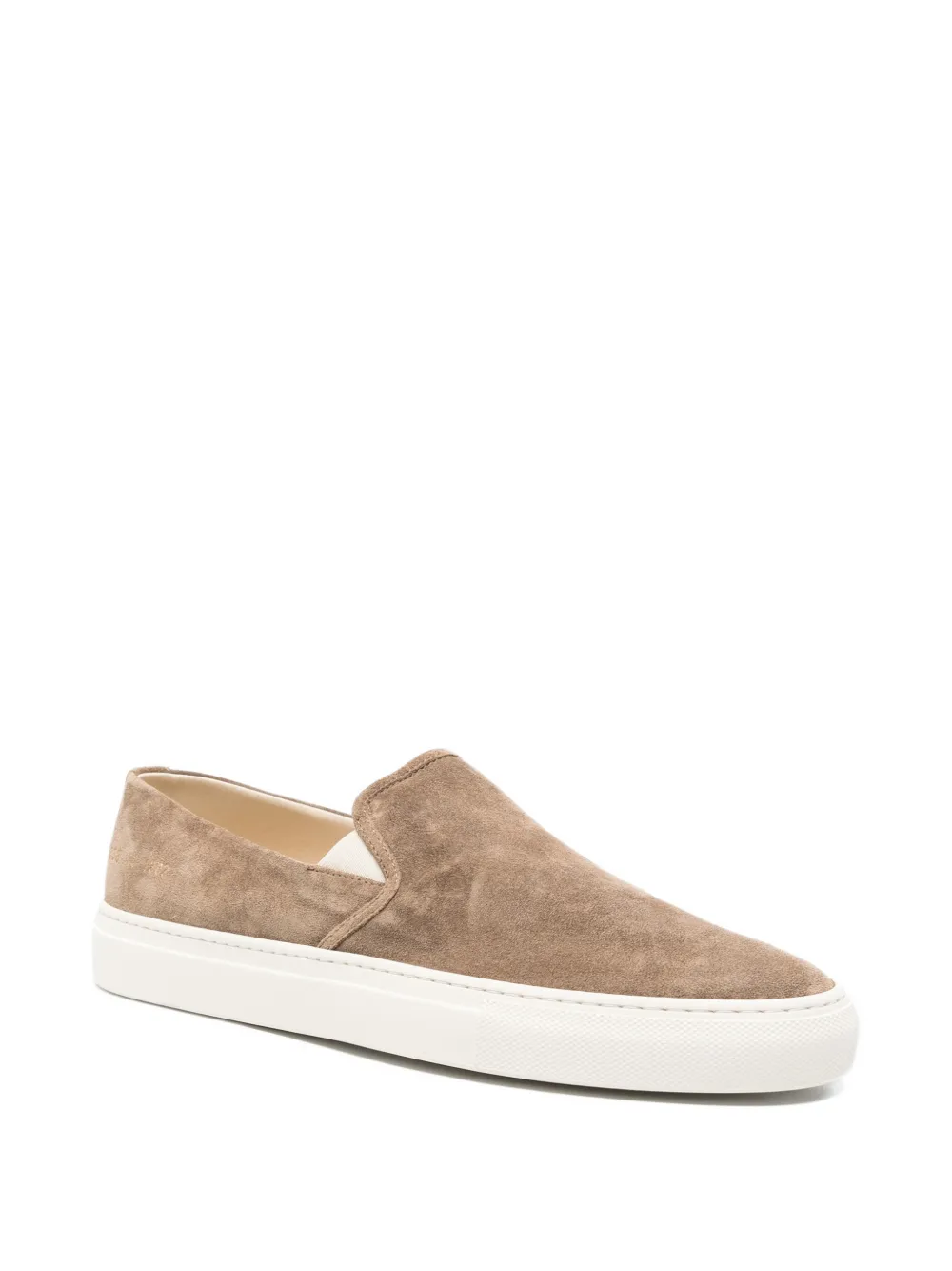 Common Projects slip-on suede sneakers Beige