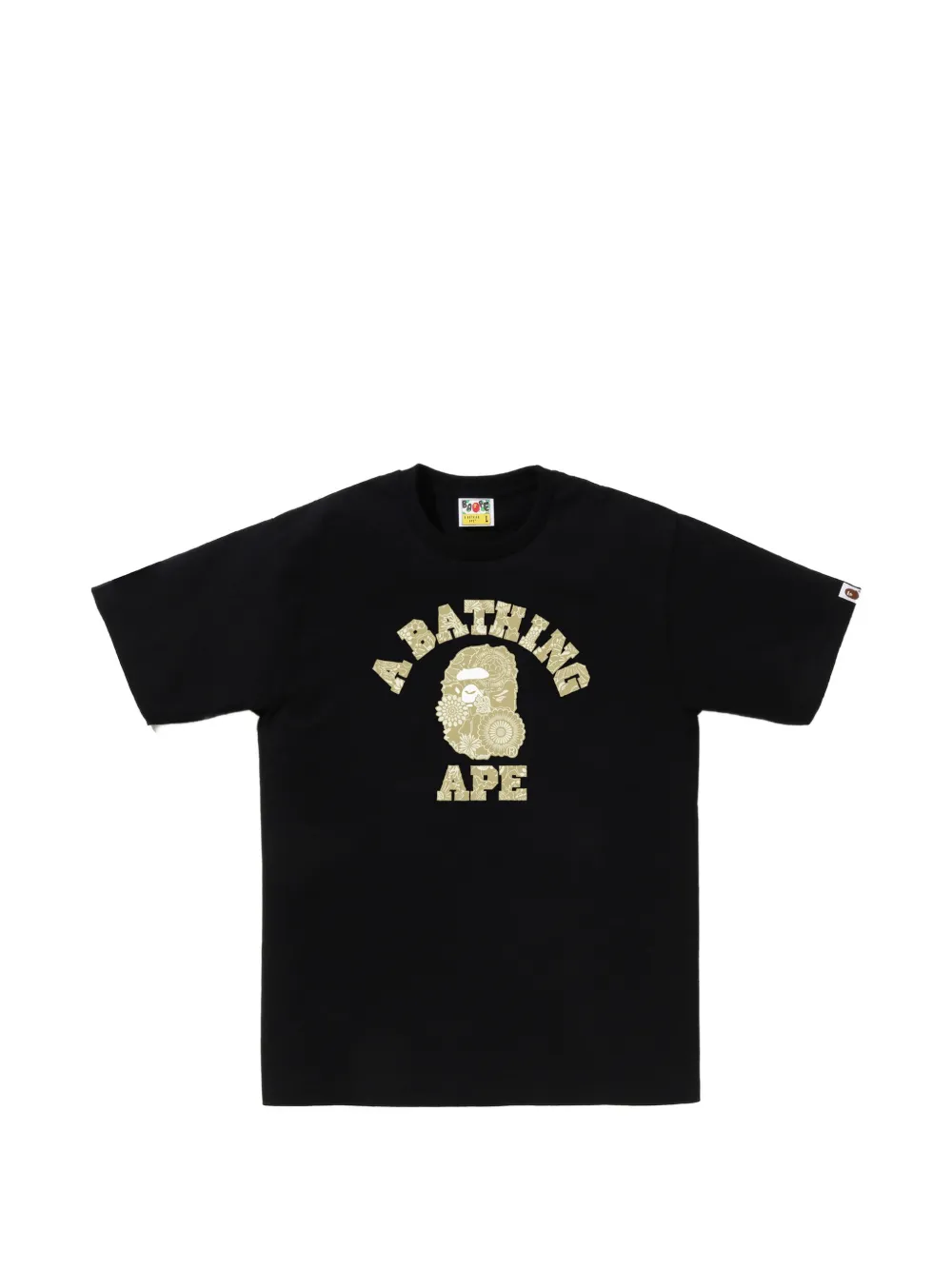 A BATHING APE® graphic-print T-shirt - Nero