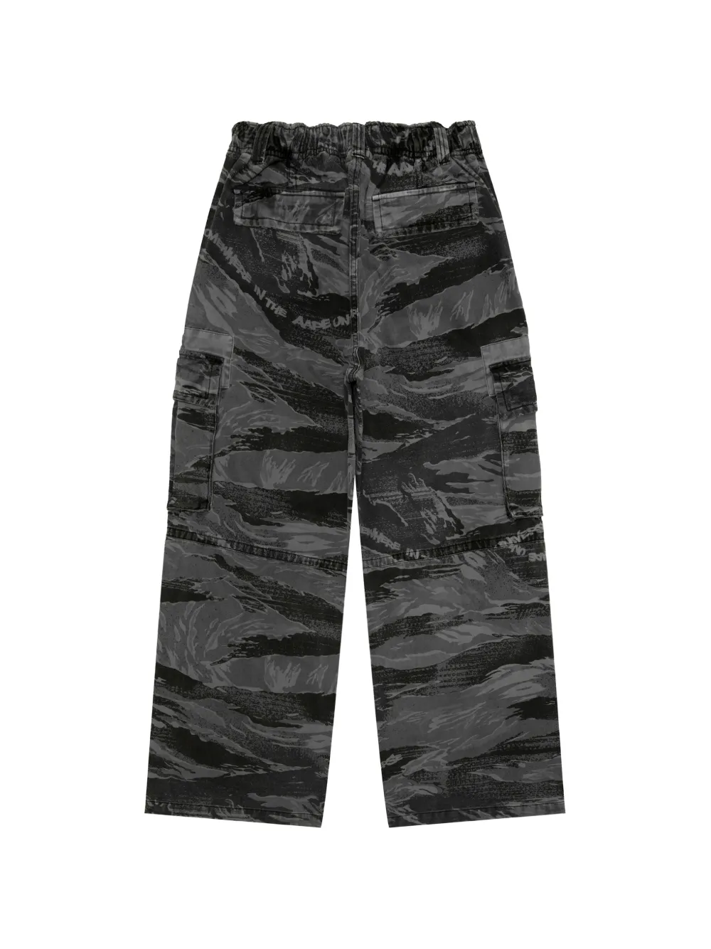 AAPE BY *A BATHING APE Broek met camouflageprint Grijs