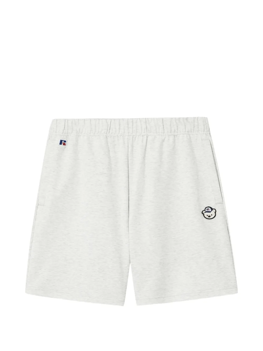 CHOCOOLATE x Russel bear-motif track shorts - Grigio