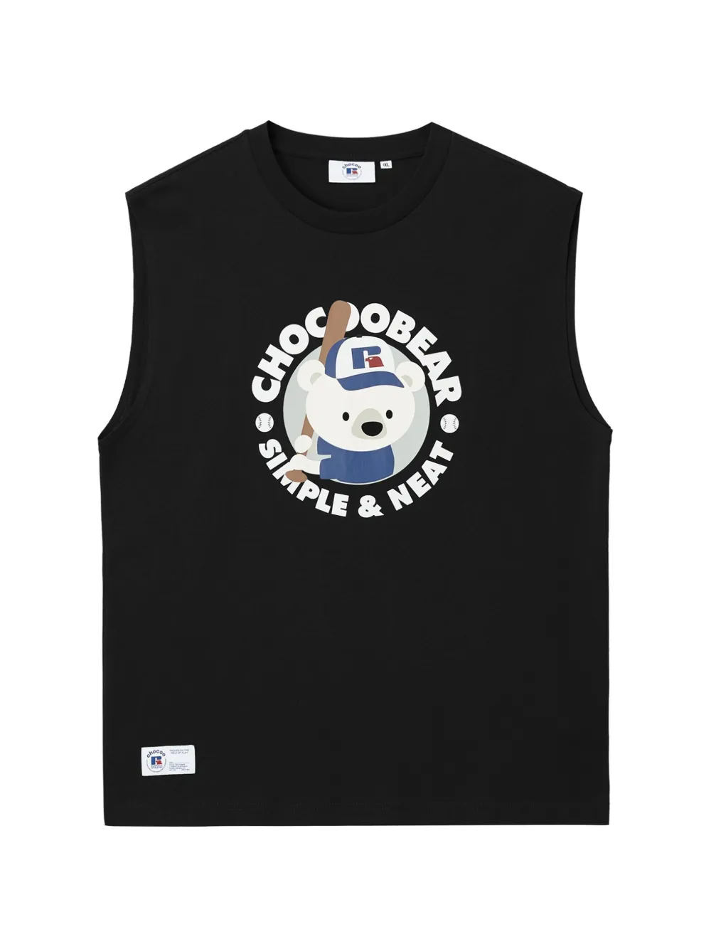 CHOCOOLATE graphic-print tank top - Nero