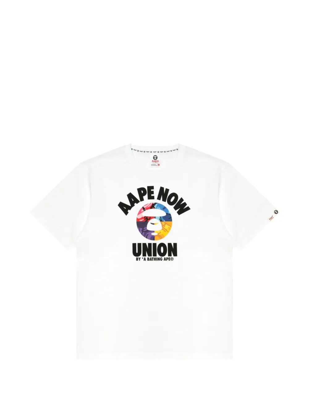 AAPE BY *A BATHING APE® graphic-print T-shirt - Bianco