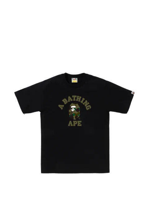 A BATHING APE® 1st Camo College cotton T-shirt