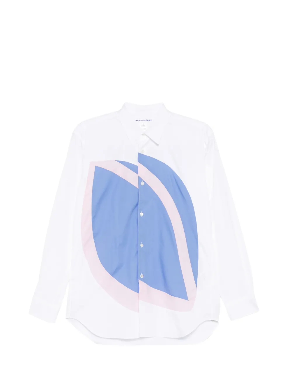 Comme Des Garçons Shirt panel shirt - Bianco