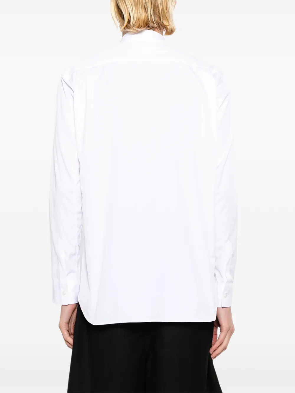 Comme Des Garçons Shirt Blouse met vlak Wit