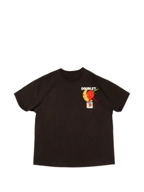 Doublet appliqué pocket T-shirt