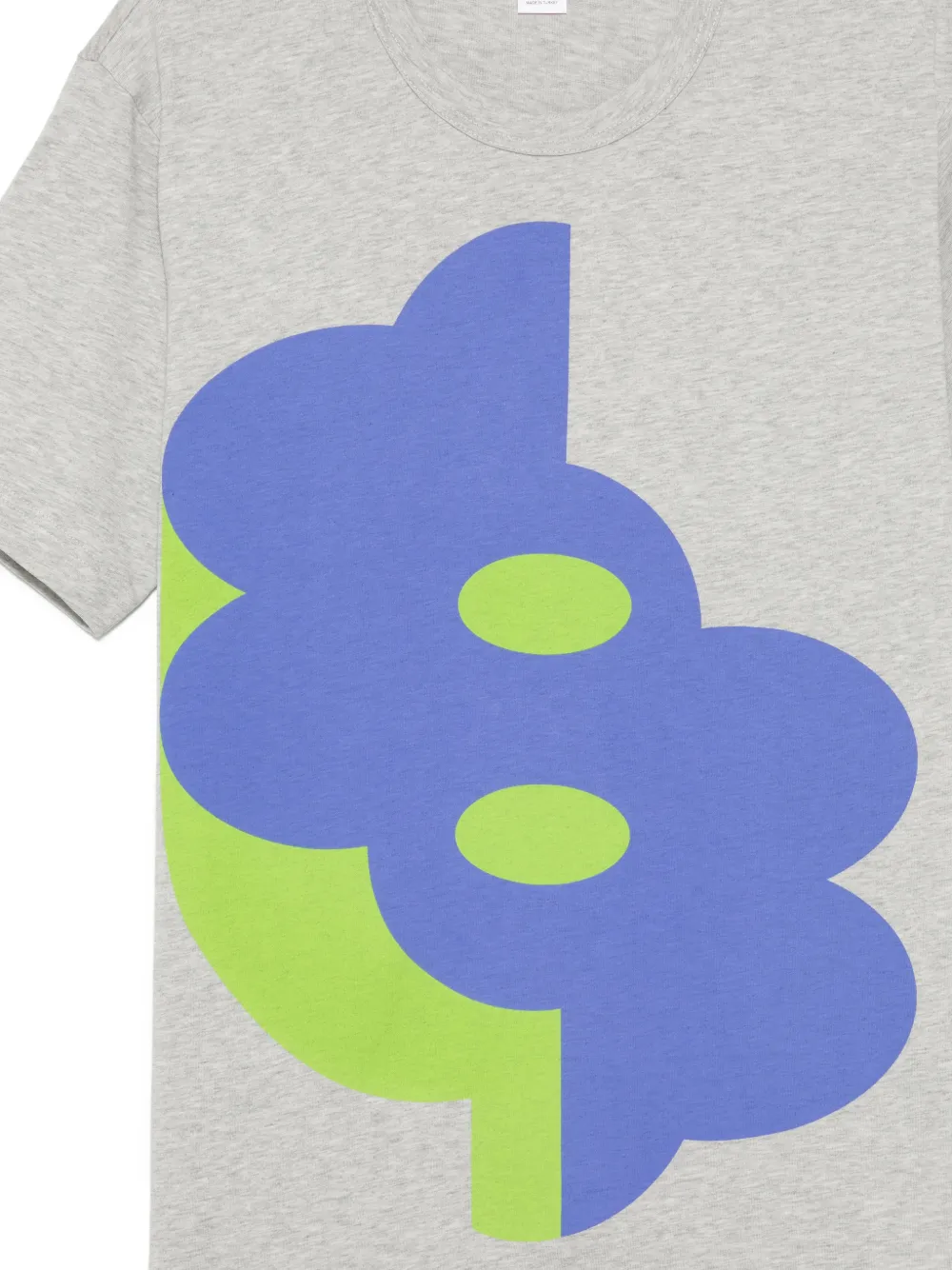 Comme Des Garçons Shirt フラワーグラフィック Tシャツ | グレー