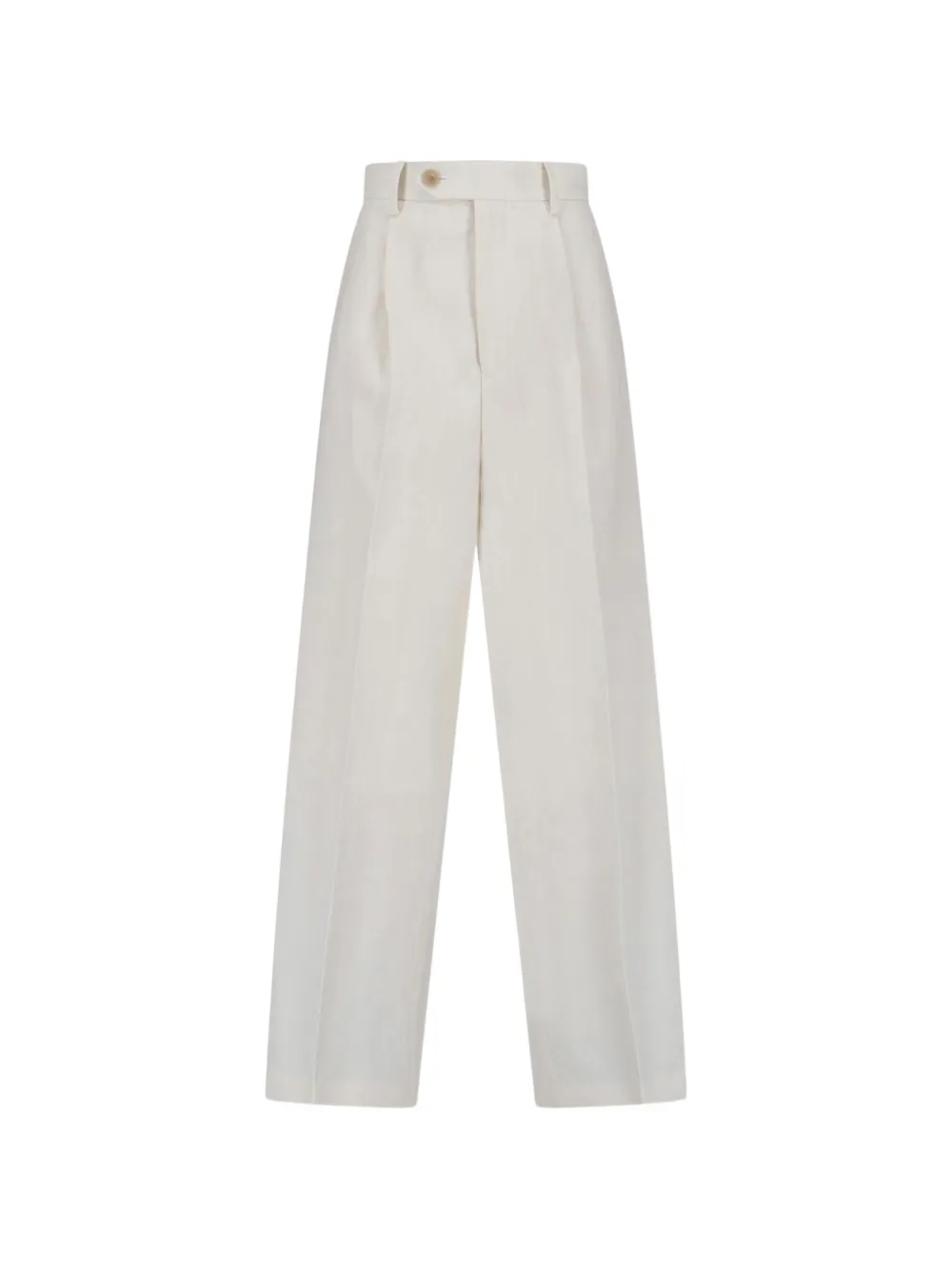 Auralee pleated tailored trousers - Toni neutri