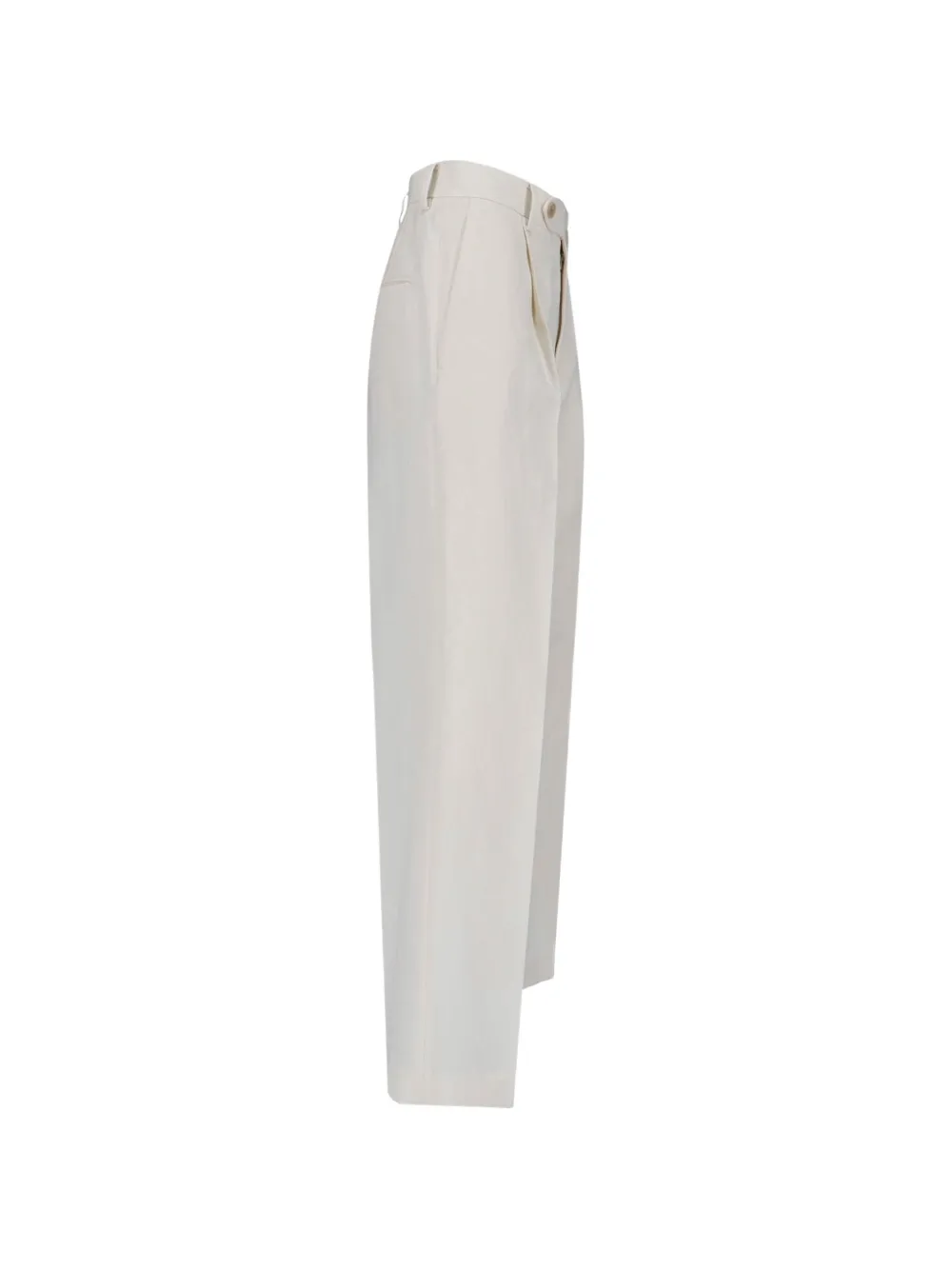  Auralee Pleated Tailored Trousers - Neutrals 