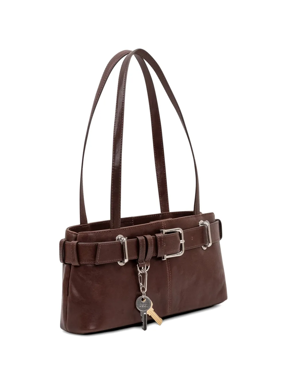  Osoi Mini Brocle Shoulder Bag - Brown 
