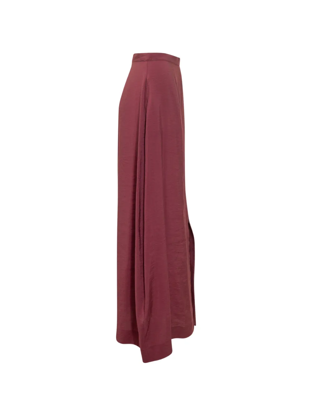 LE SULLY STUDIO Maxi-rok met split Rood