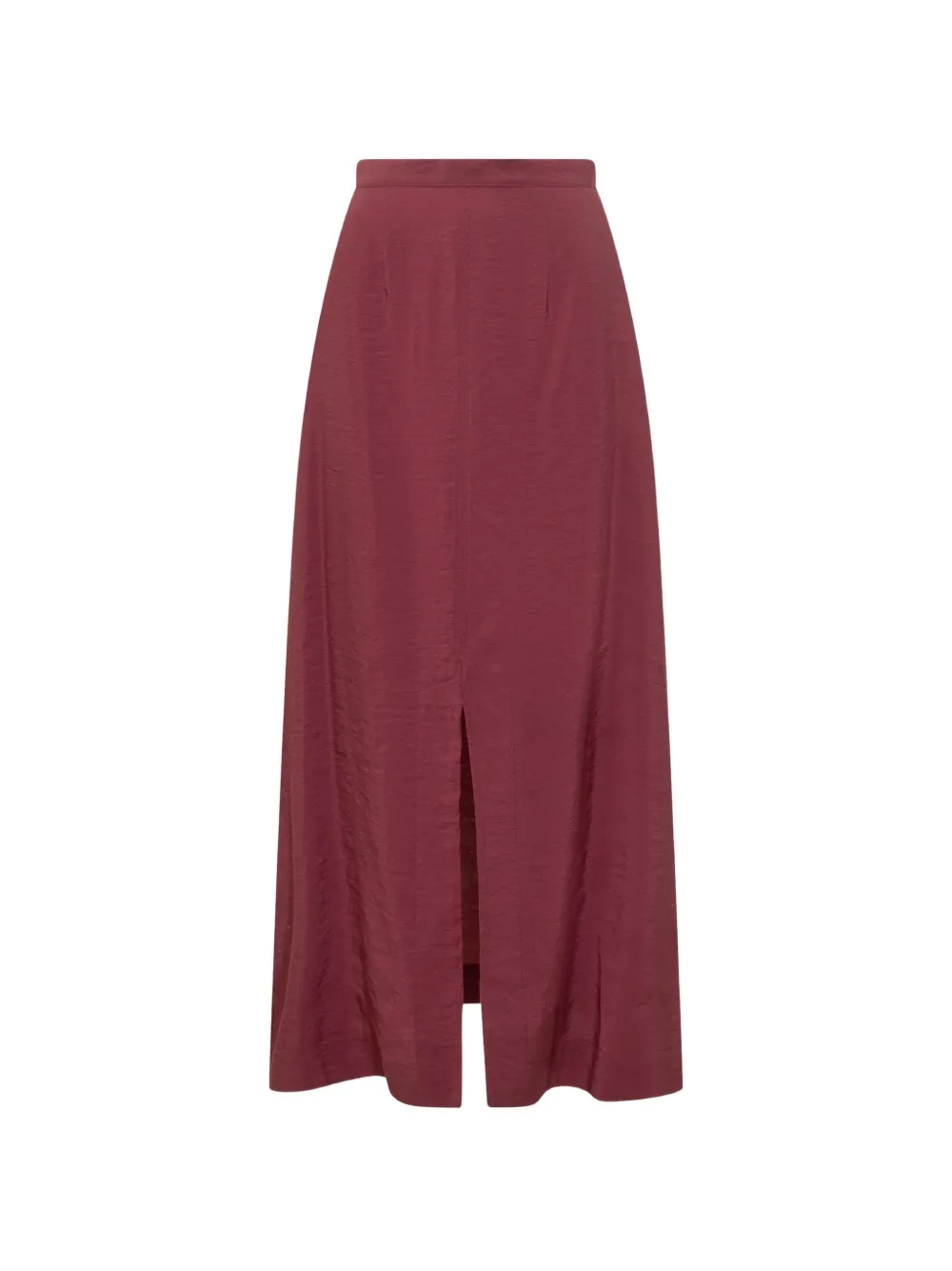 LE SULLY STUDIO slit maxi skirt - Rot