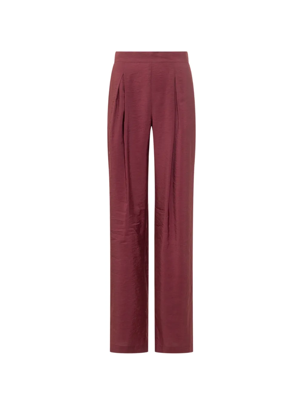LE SULLY STUDIO pleated trousers - Rosso