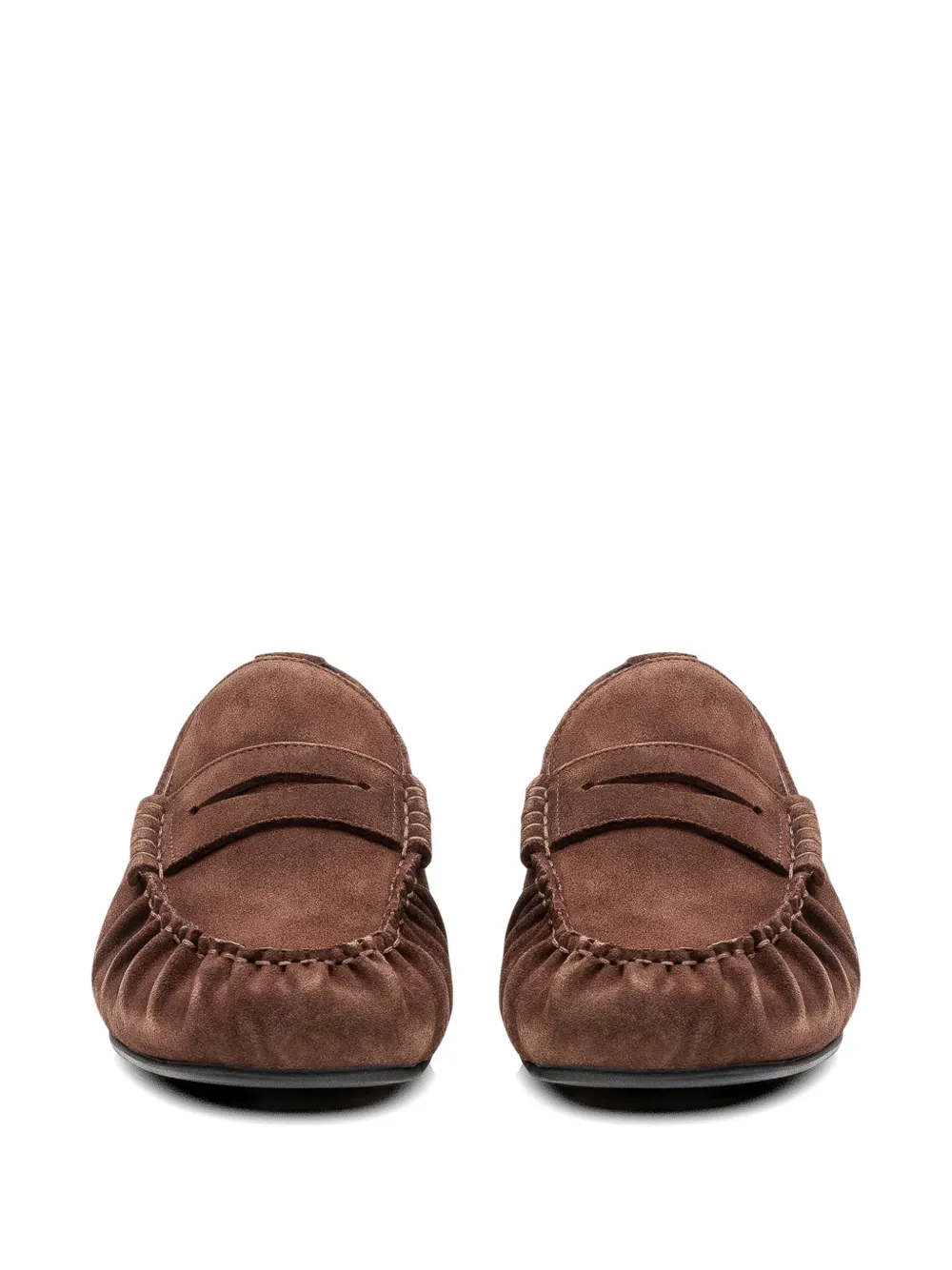 ALOHAS Aven suède loafers Bruin