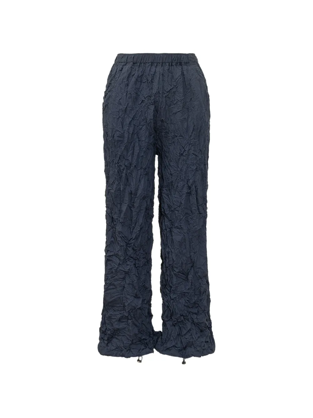 Gongdid Design hand-pleated trousers - Blu