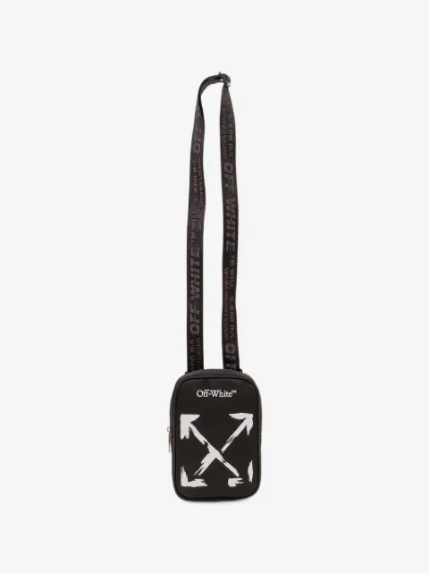Off-White Kids Arrow paint crossbody bag