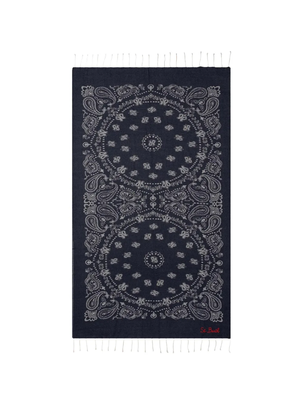 MC2 Saint Barth プリント ビーチタオル | ブルー | Image 1