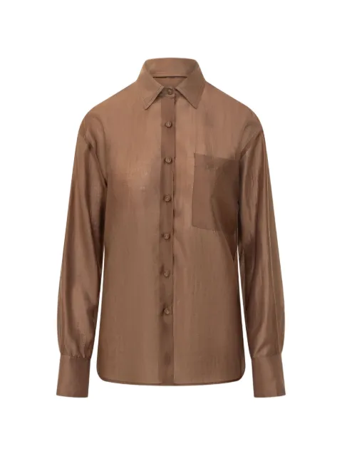 LE SULLY STUDIO front-pocket shirt
