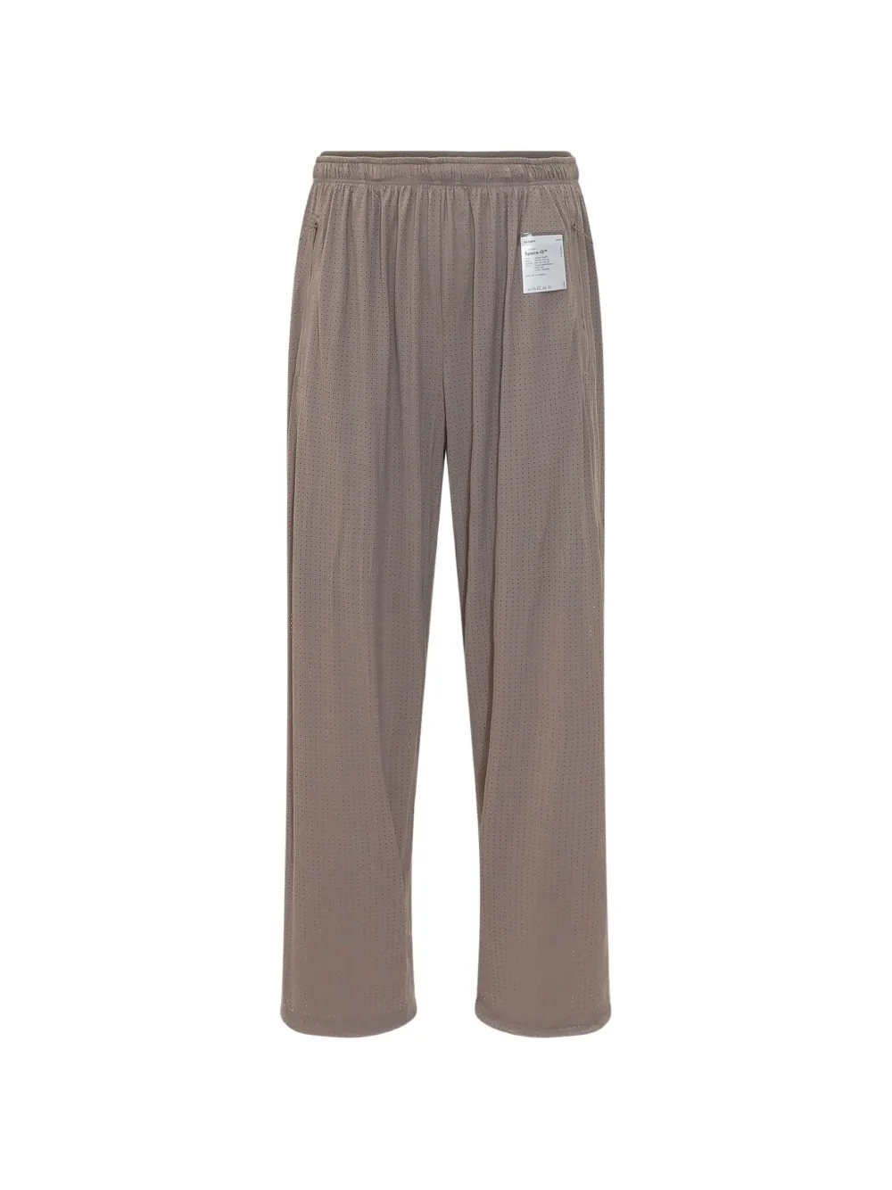 Satisfy Space-O perforated track pants - Marrone