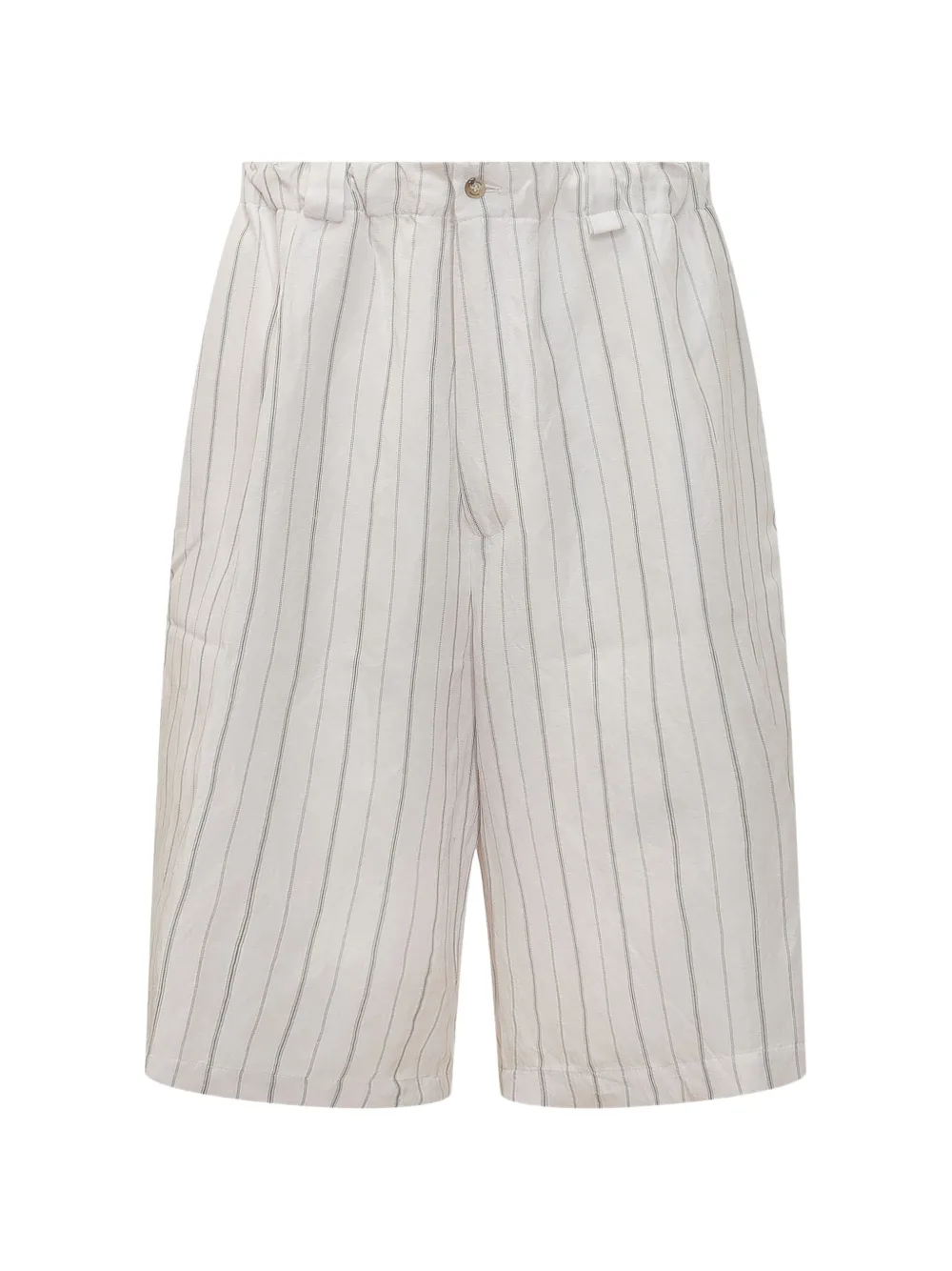 Willy Chavarria Toluca striped-pattern shorts - Toni neutri