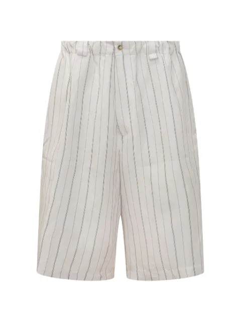 Willy Chavarria Toluca striped-pattern shorts
