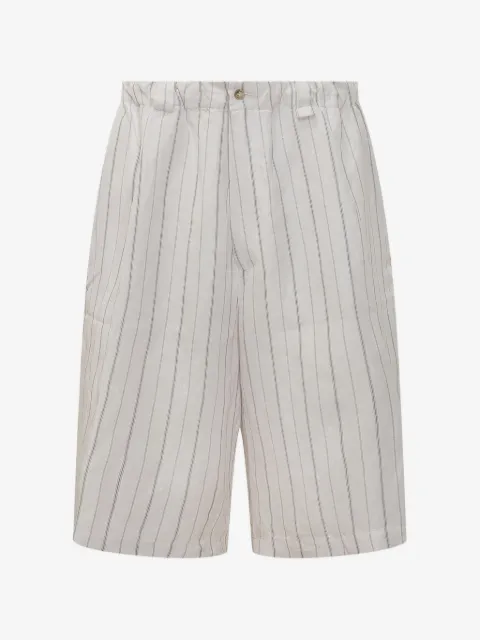 Willy Chavarria Toluca striped-pattern shorts