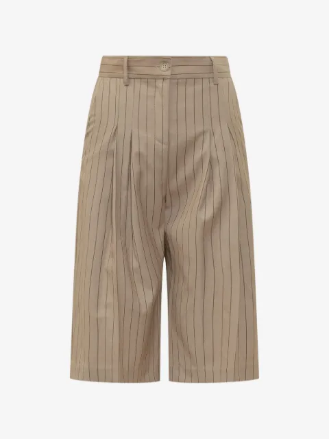 LE SULLY STUDIO pinstriped shorts