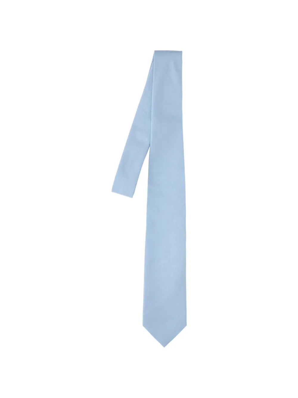 Auralee cotton tie - Blu