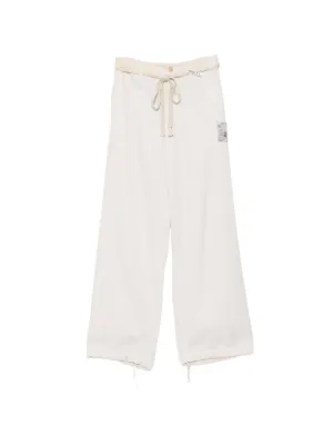 Maison MIHARA YASUHIRO satin-finish Drawstring Cargo Pants
