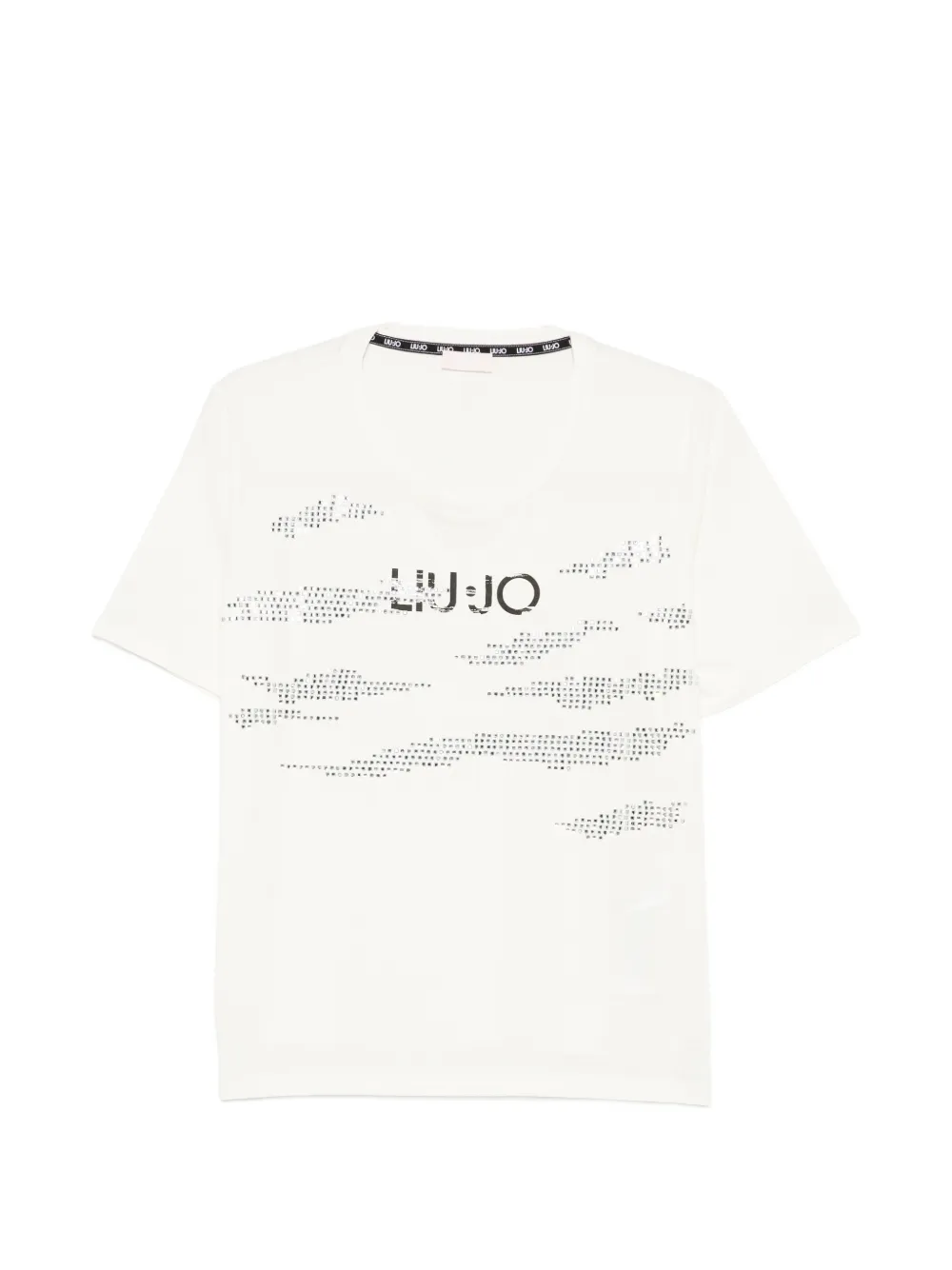 LIU JO logo T-shirt - Toni neutri