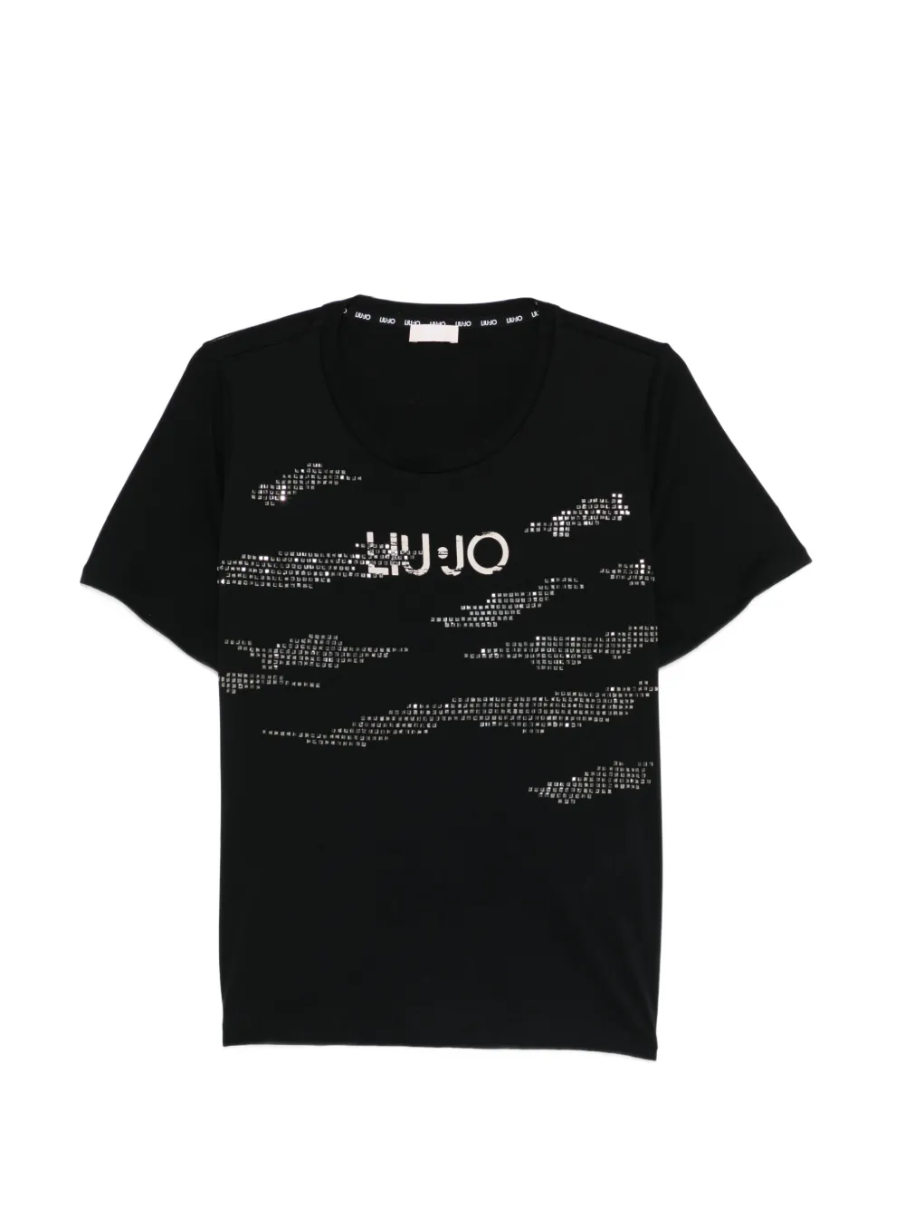 LIU JO logo T-shirt - Nero