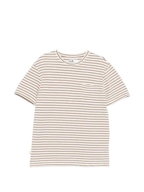 LA PAZ striped-pattern T-shirt