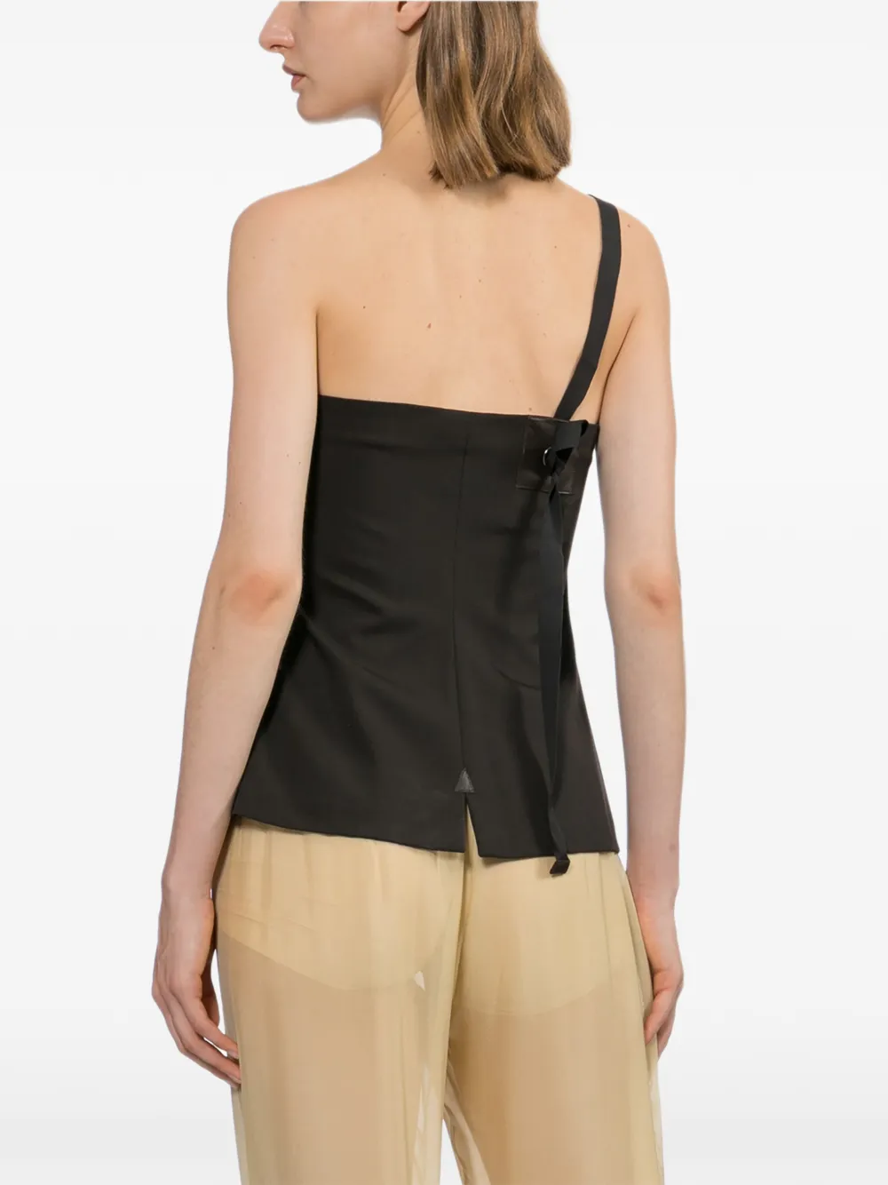 Paloma Wool Lali asymmetrische top Bruin