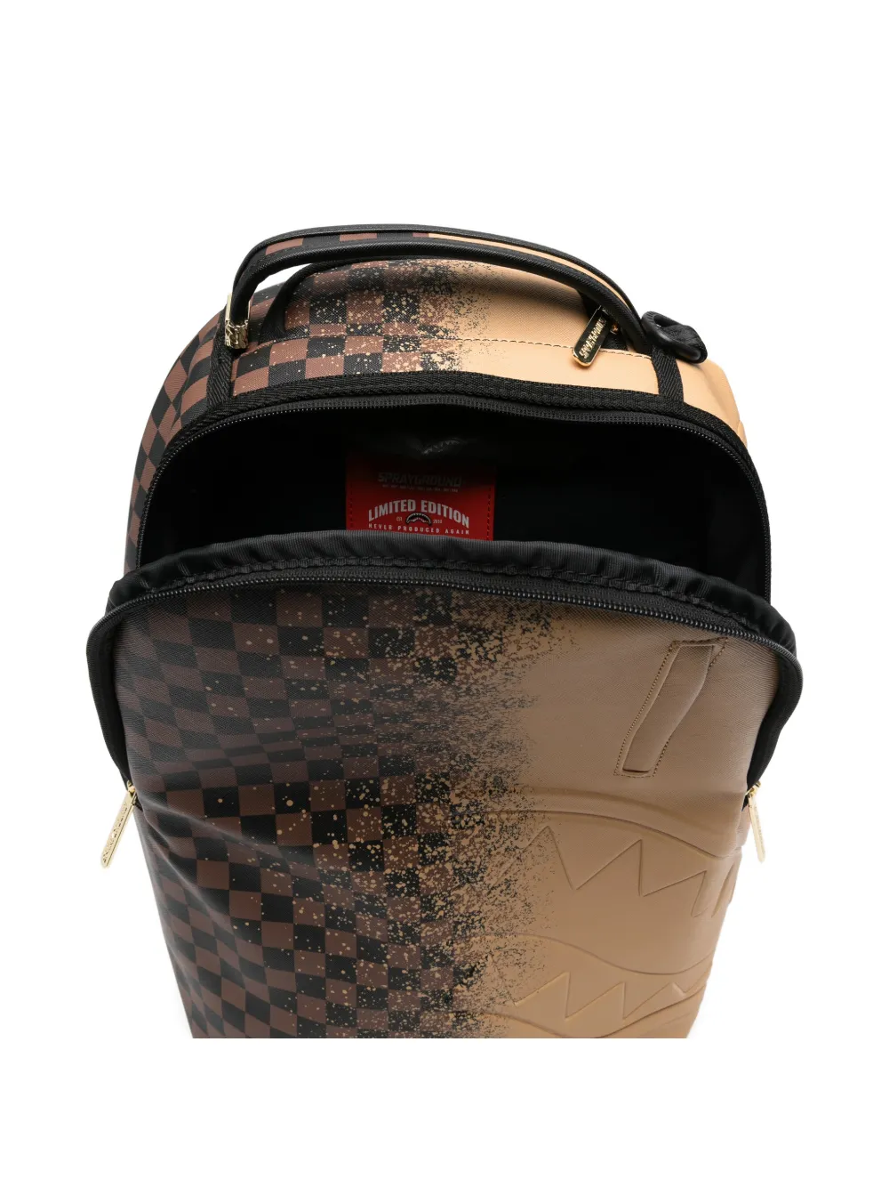Sprayground チェック バックパック | ニュートラル | FARFETCH JP
