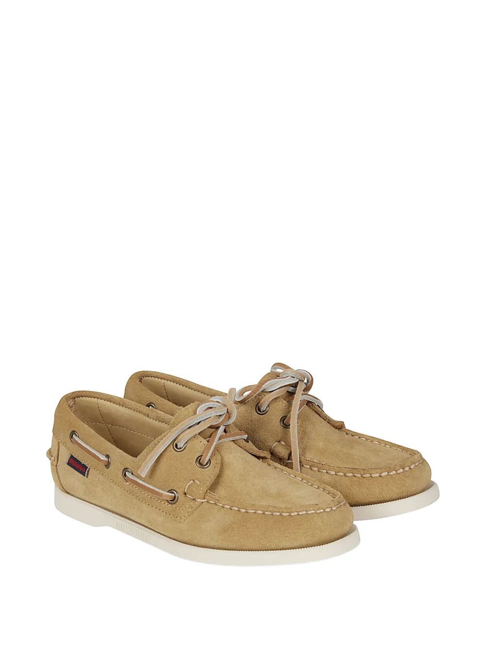 Sebago Portland suede boat shoes Beige