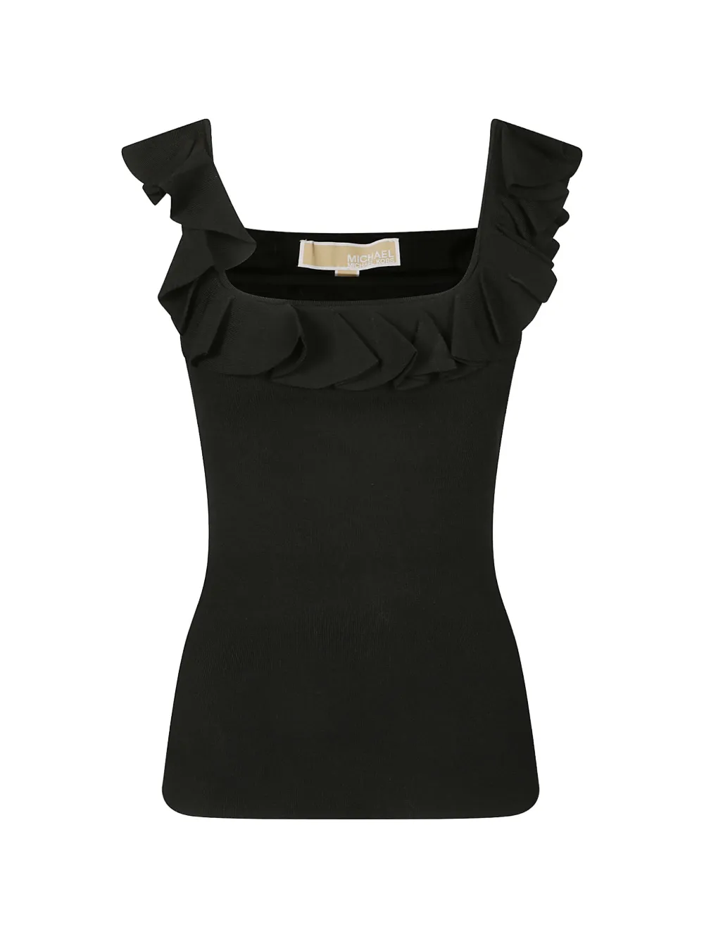 Michael Kors ruffled tank top - Nero