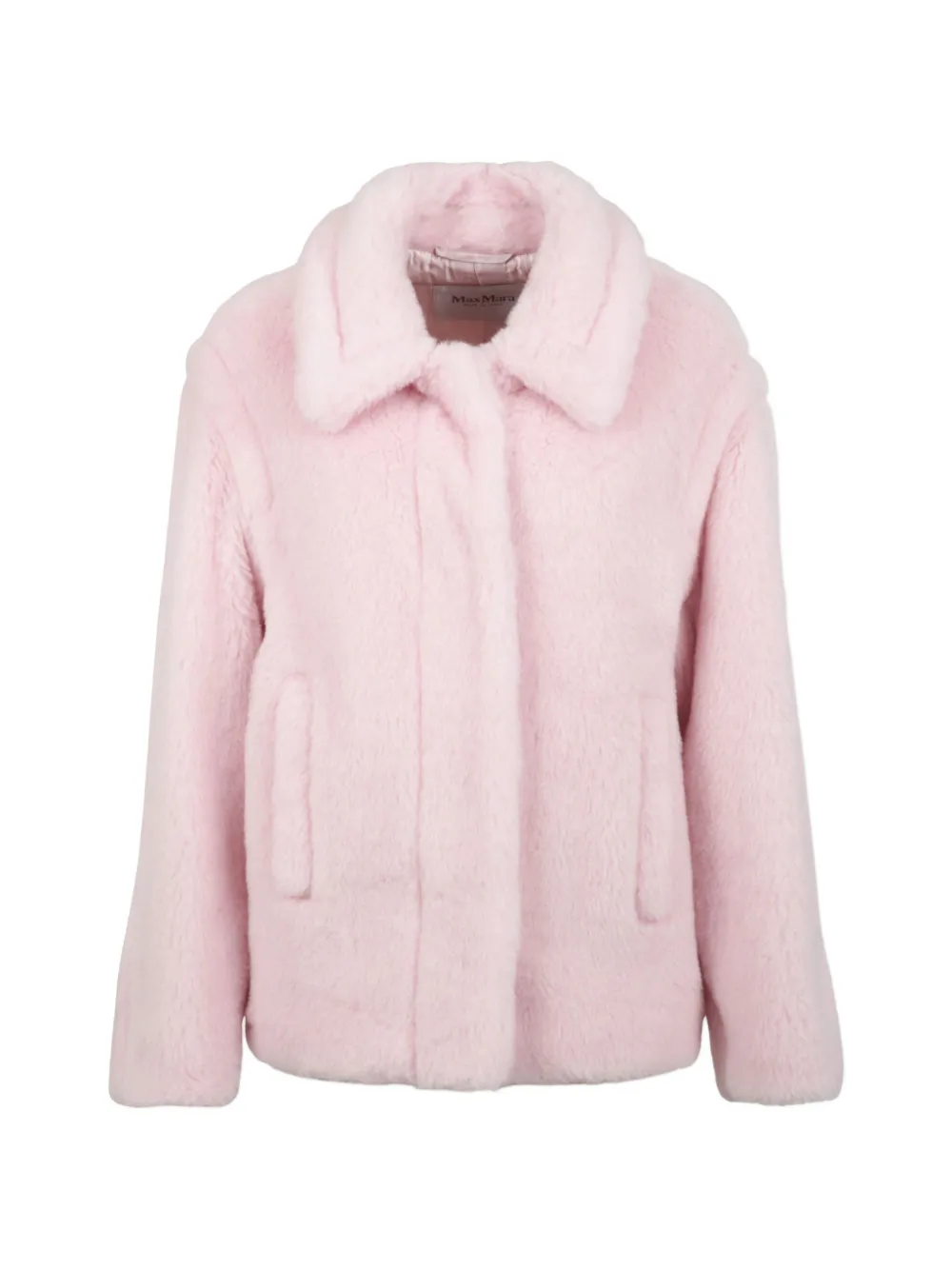 Max Mara Giacca con colletto classico - Rosa