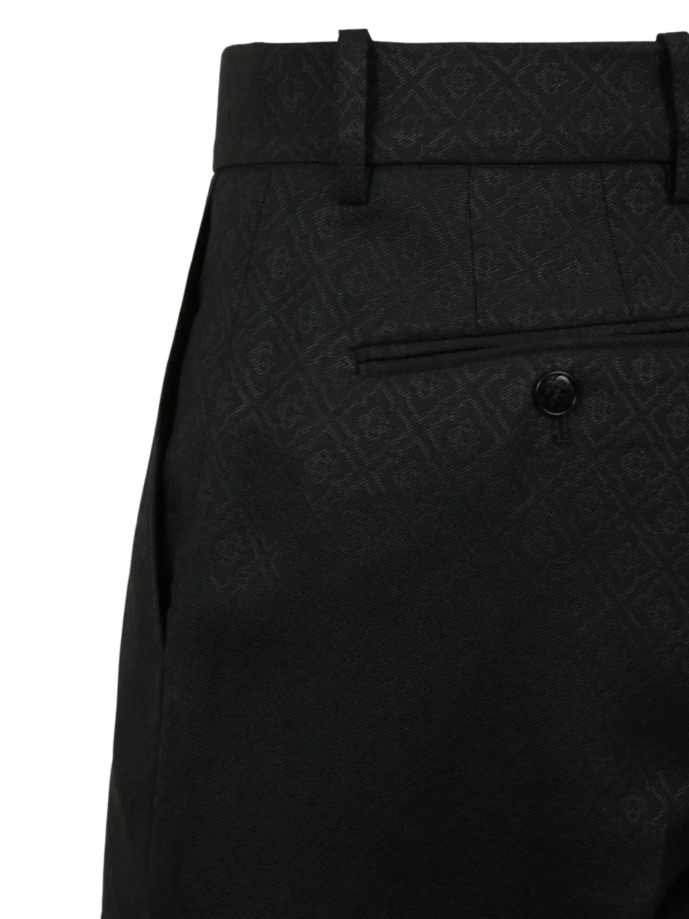 Casablanca Broek met monogram Zwart