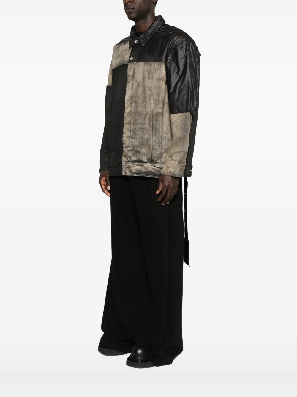 Rick Owens DRKSHDW Jack met lange mouwen Zwart