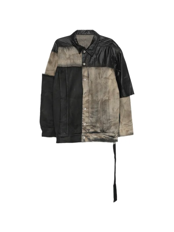 Rick Owens DRKSHDW ロングスリーブ ジャケット | ブラック | FARFETCH JP