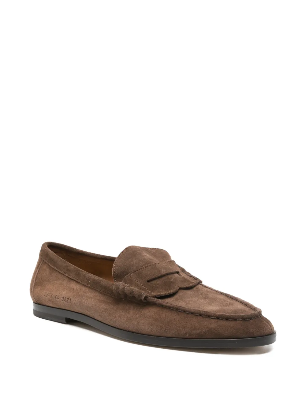 Common Projects suede penny loafers Bruin