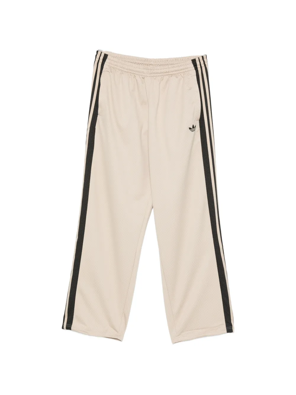 adidas side-stripe track pants - Nude